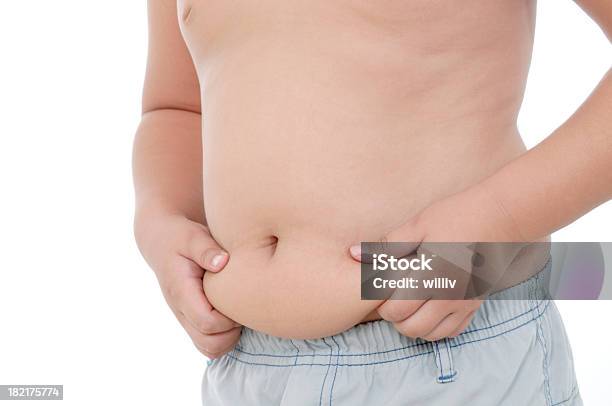 Dick Junge Stockfoto und mehr Bilder von Dick - Dick, Bauch, 6-7 Jahre