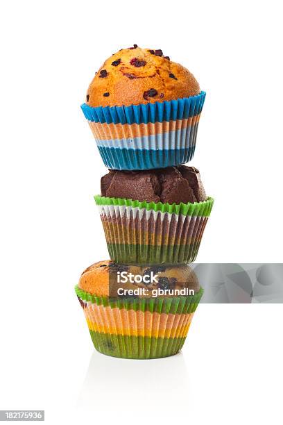 Muffins Stockfoto und mehr Bilder von Blau - Blau, Braun, Fotografie