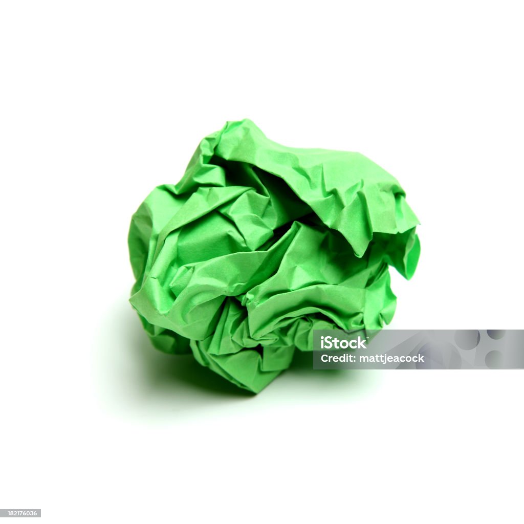 Descartados de papel - Foto de stock de Amarrotado royalty-free