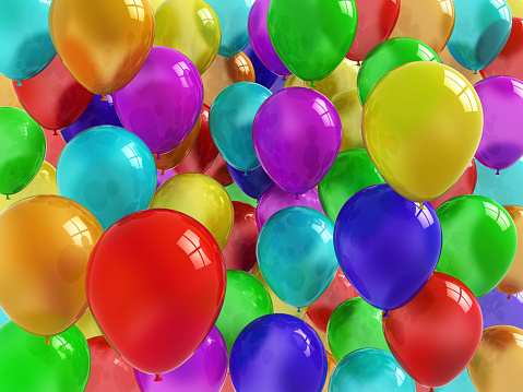 Colorful Party Balloons