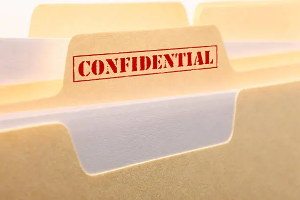 Photo of Confidential File