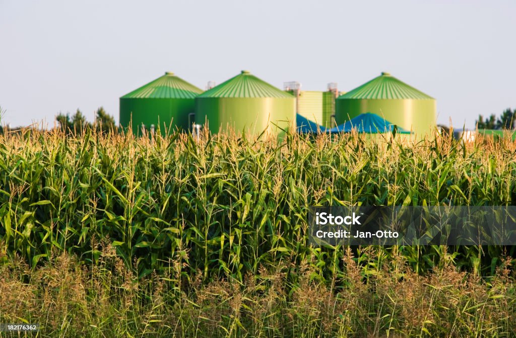 Biogas la industria - Foto de stock de Biogás libre de derechos