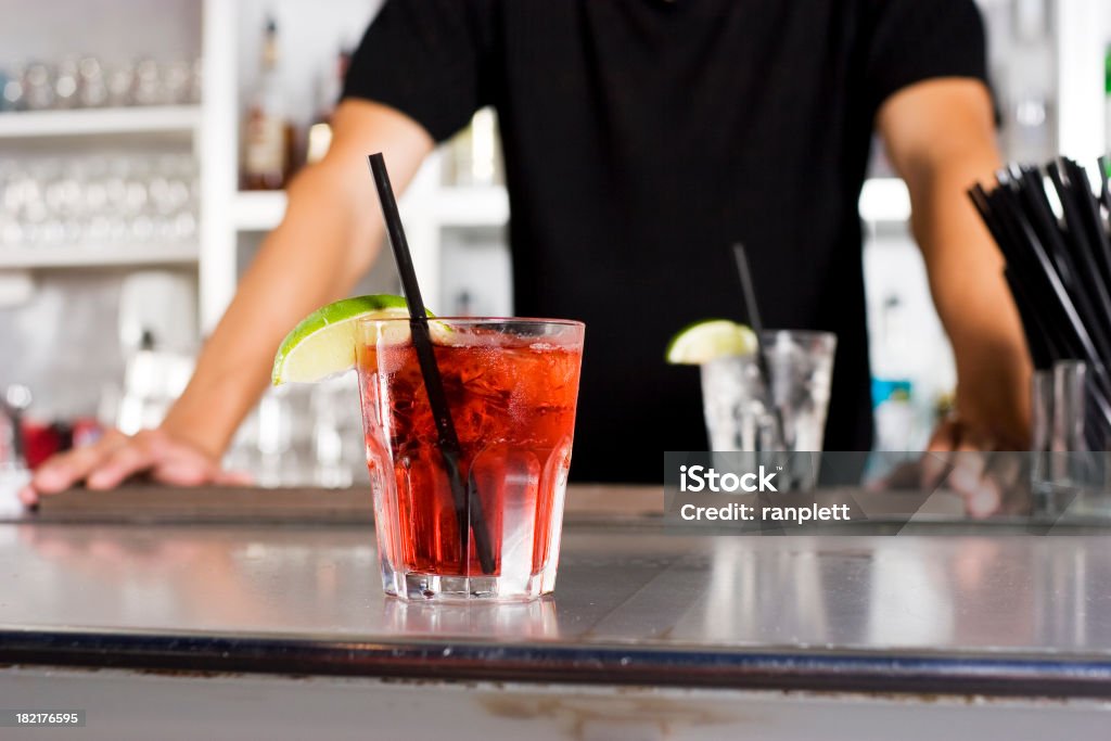Barman - Foto stock royalty-free di Adulto