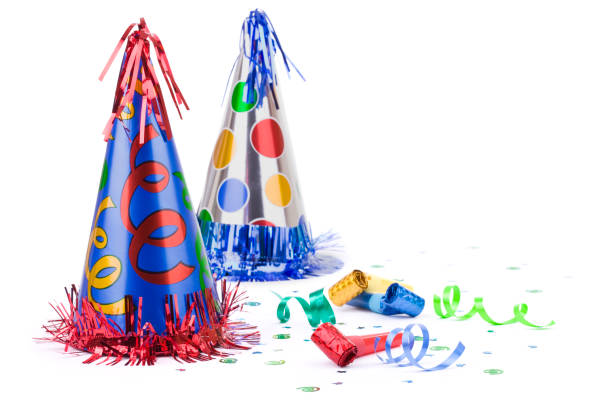 istock Party Hats and Blowers 182177182