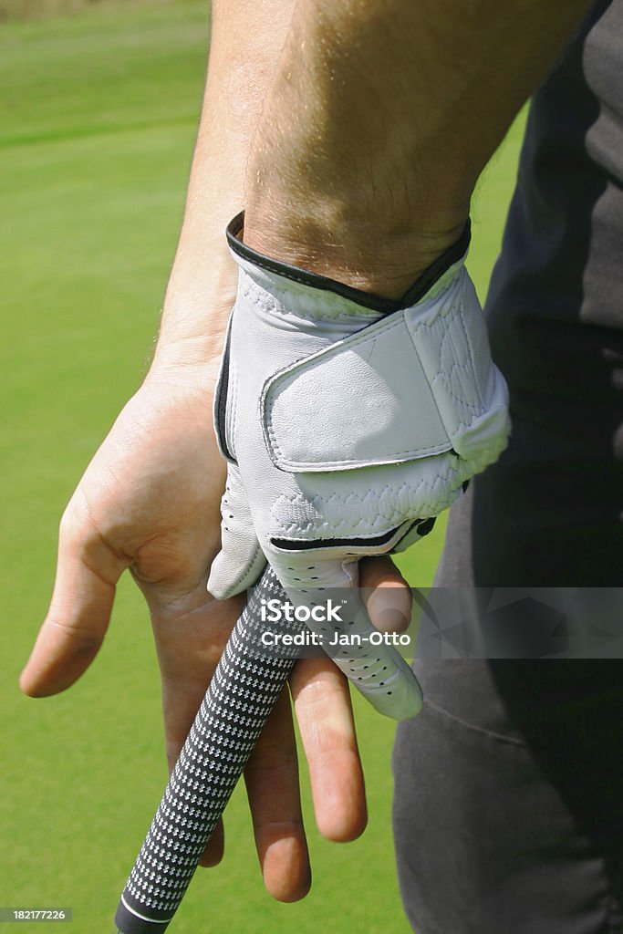 Handschuh einen Golfspieler - Lizenzfrei Golf Stock-Foto