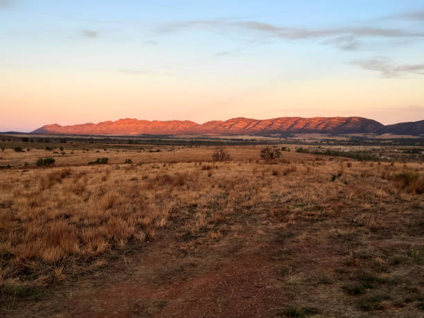 istock Chase Range at dusk, Flinders Ranges National Park, South Australia 1821774925