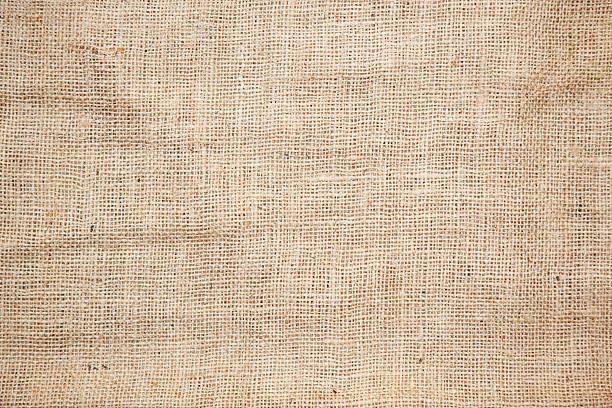 marrone texture di sfondo di tela grezza - burlap foto e immagini stock