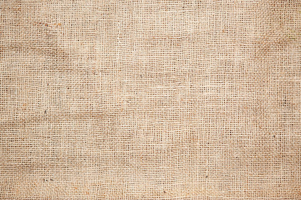 коричневый натуральный холст текстура фон - sack burlap burlap sack bag стоковые фото и изображения