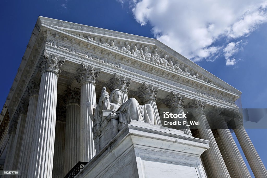 Supremo tribunal dos Estados Unidos - Royalty-free Capitais internacionais Foto de stock