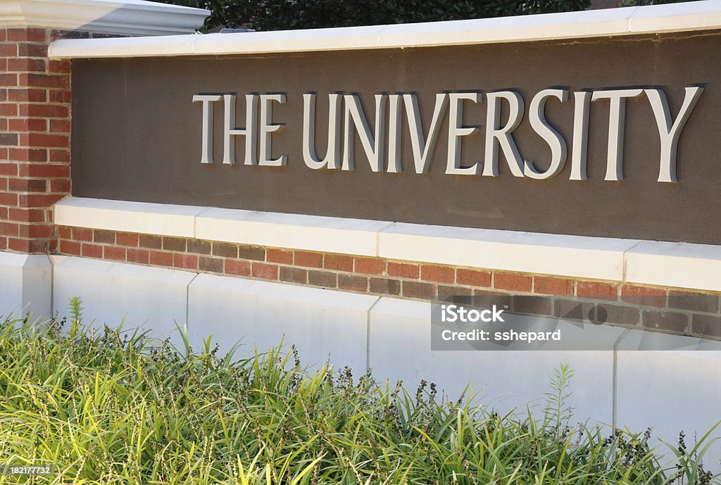 Universidade de - Royalty-free Campus Foto de stock