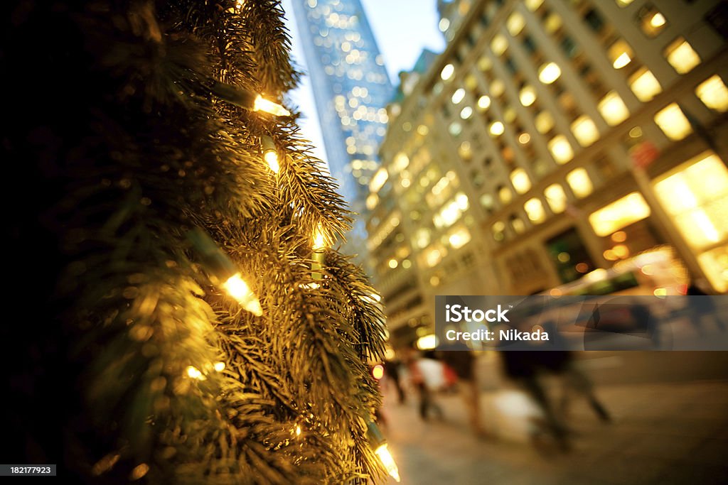 Boże Narodzenie Zakupy w Nowym Jorku - Zbiór zdjęć royalty-free (Boże Narodzenie)