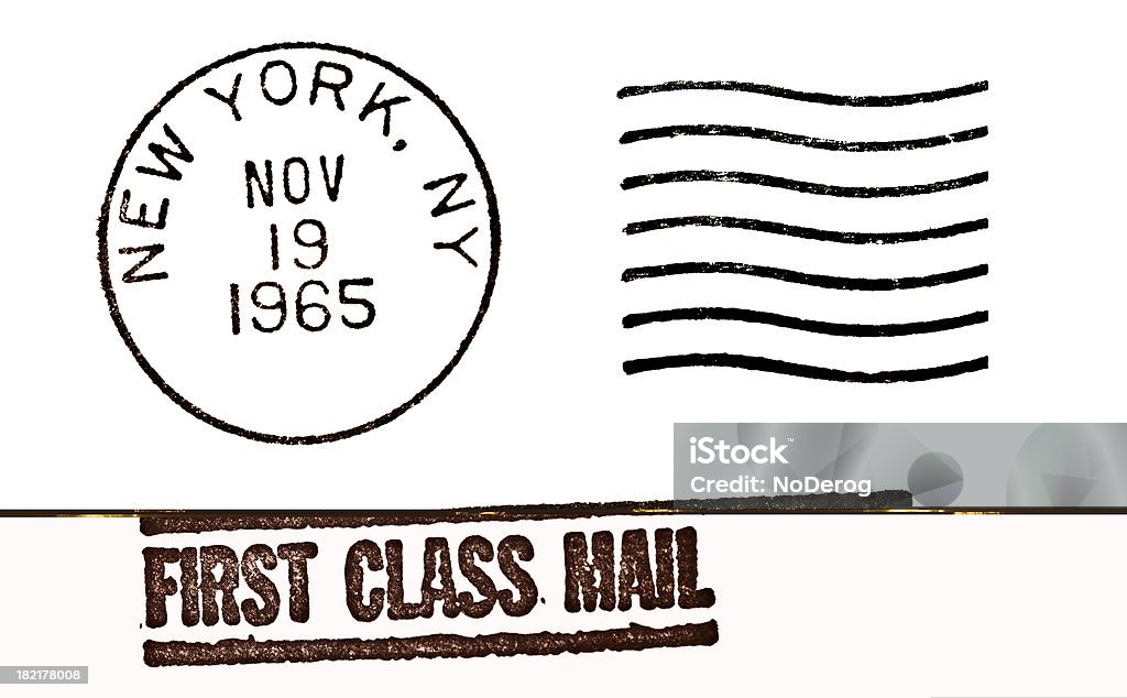 New York Vintage Stempel pocztowy - Zbiór zdjęć royalty-free (Pieczęć gumowa)