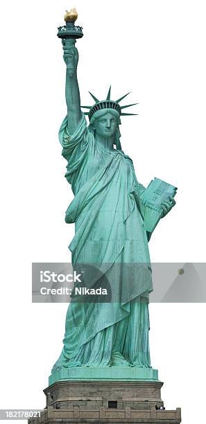 Estátua Da Liberdade Em Nova Iorque - Fotografias de stock e mais imagens de Estátua da Liberdade - Cidade De Nova Iorque - Estátua da Liberdade - Cidade De Nova Iorque, Figura para recortar, Monumento