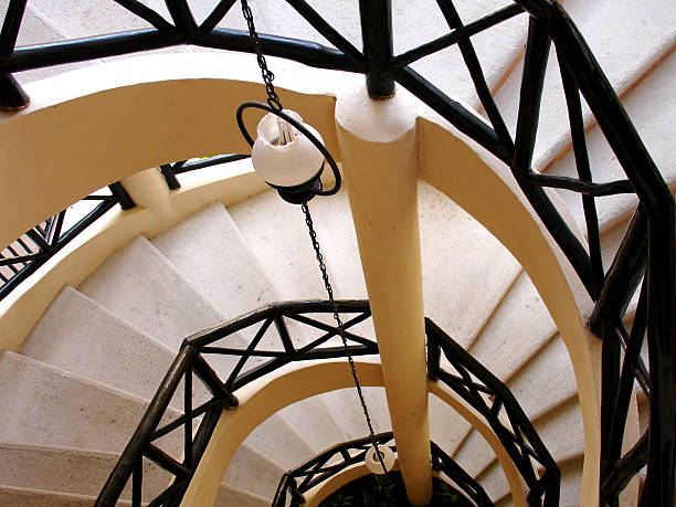 Cтоковое фото Винтовая лестница дизайн