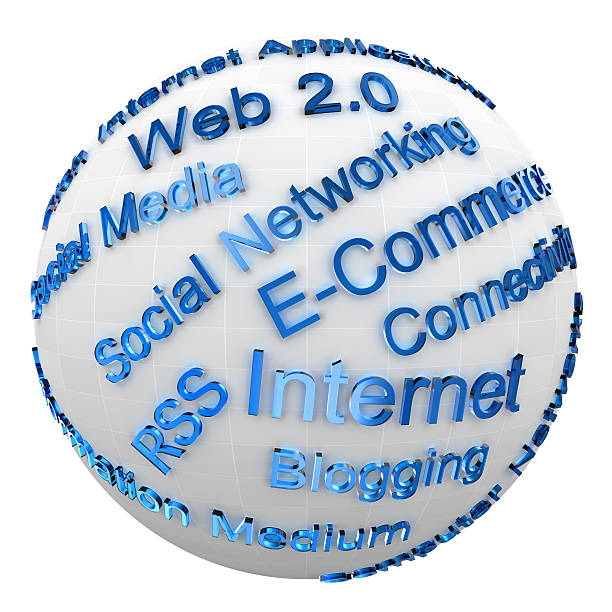 Internet Technology Buzz Words stock photo