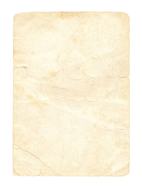istock Grunge vintage paper isolated (clipping path included) 182178279