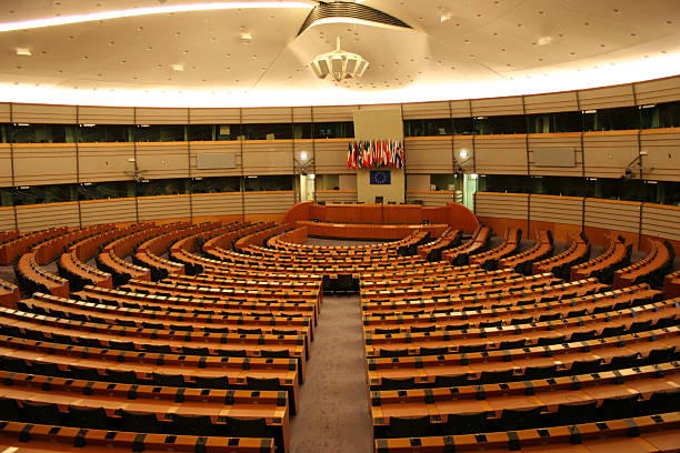 istock Assembly Room in European Parliament 182178321