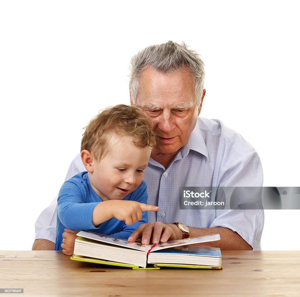 Szczęśliwy stojący z jego Wnuk - Zbiór zdjęć royalty-free (2-3 lata)