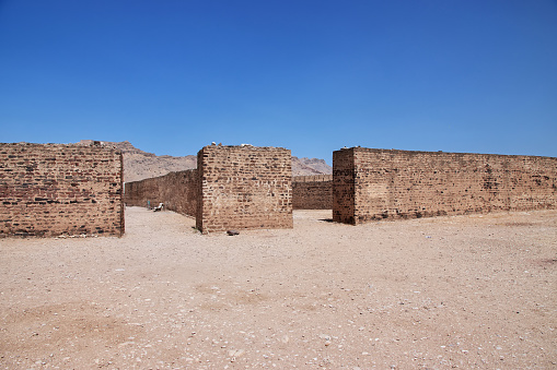 Ranikot Fort, Great Wall of Sindh, vinatge ruins in Pakistan