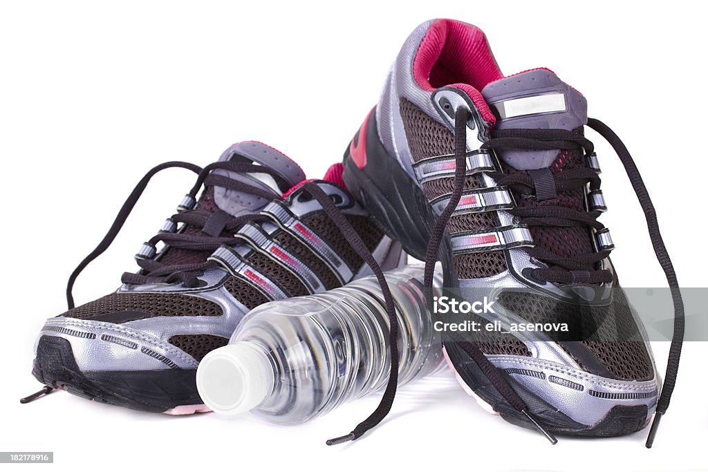 Sport Shoes Shoelace Stock Photo