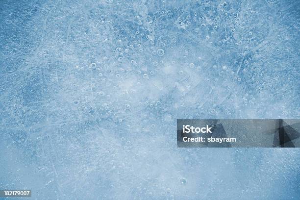 Fundo De Gelo - Fotografias de stock e mais imagens de Azul - Azul, Fotografia - Imagem, Frio