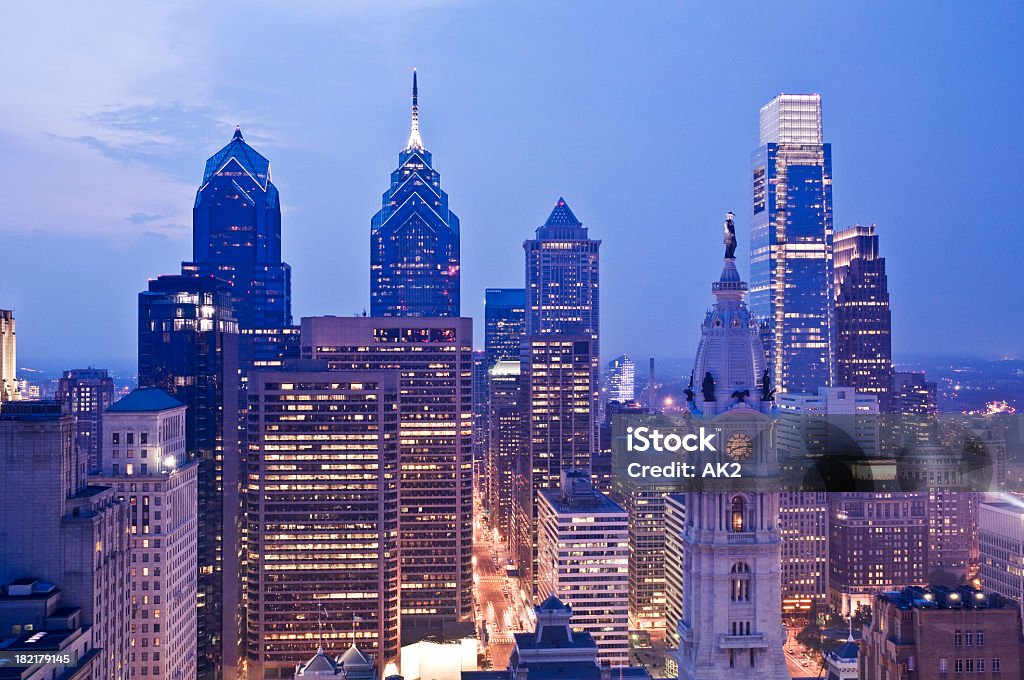Vista da Cidade de Filadélfia - Royalty-free Filadélfia - Pensilvânia Foto de stock