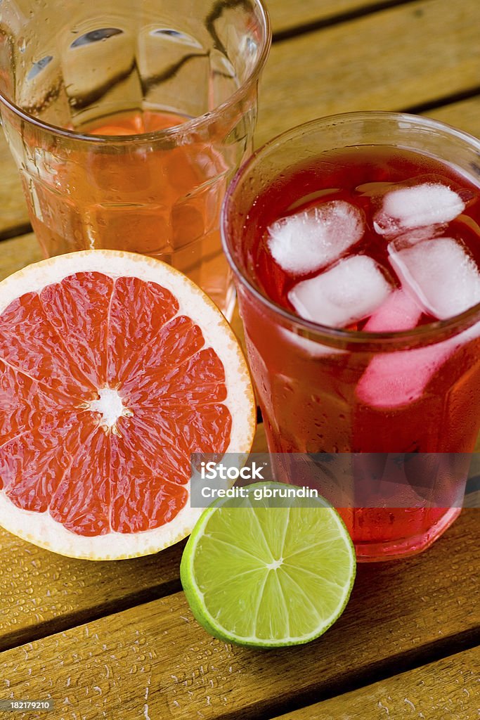 Refreshing drinks "Cool, colorful, refreshing drinks with lime and grapefruit.Similar from my portfolio:" Alcohol - Drink Stock Photo