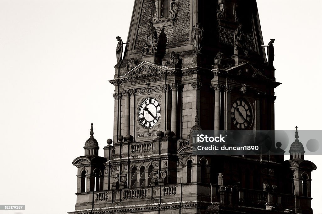 Tour de l'horloge - Photo de Halifax - Angleterre libre de droits