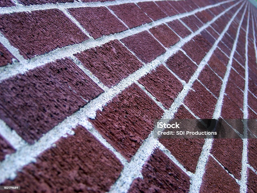 Folgen Sie der red brick road ab - Lizenzfrei Abstrakt Stock-Foto