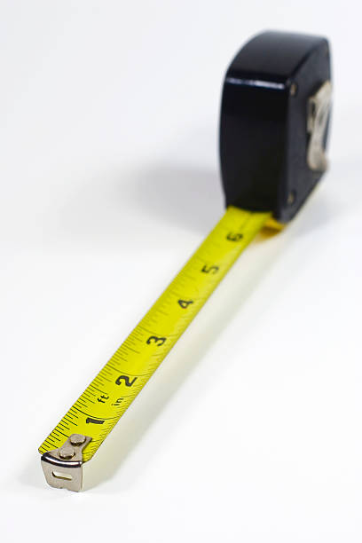 tape measure stock photo