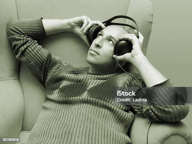 Lost In Music Stock Photo - Download Image Now - 25-29 Years, 30-34 Years, Adult