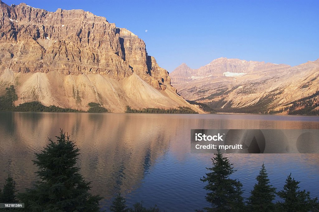 Lago de Montanha - Royalty-free Alberta Foto de stock