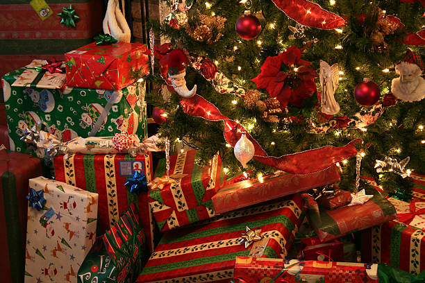 istock Christmas Gifts under the Tree 182181388