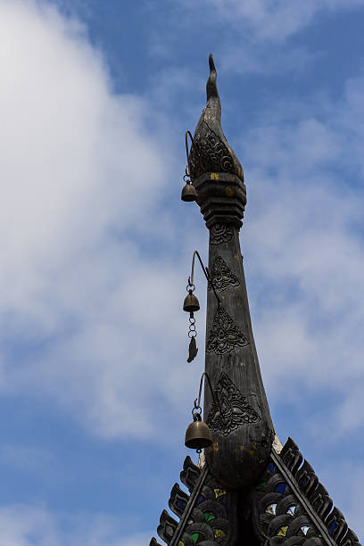 istock Naga Lanna Gable apex in Wat Che di Luang 182181482