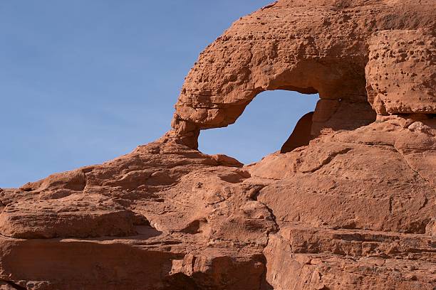 Puente de roca del desierto - foto de stock