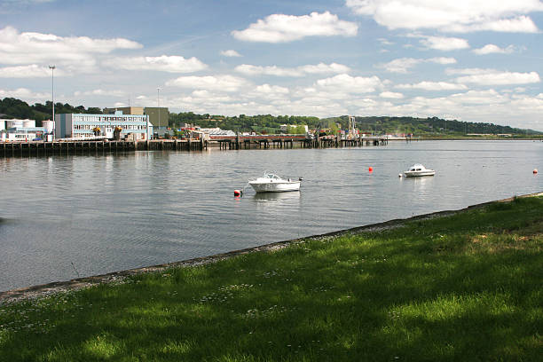 istock river with boats at summer 182182068