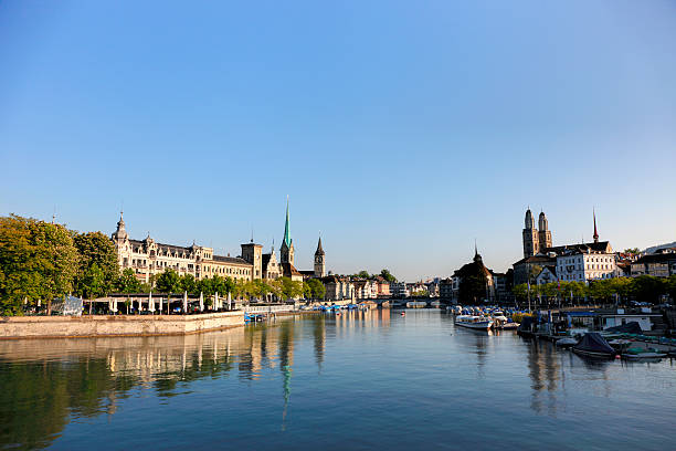 istock Morning in Zurich 182182250