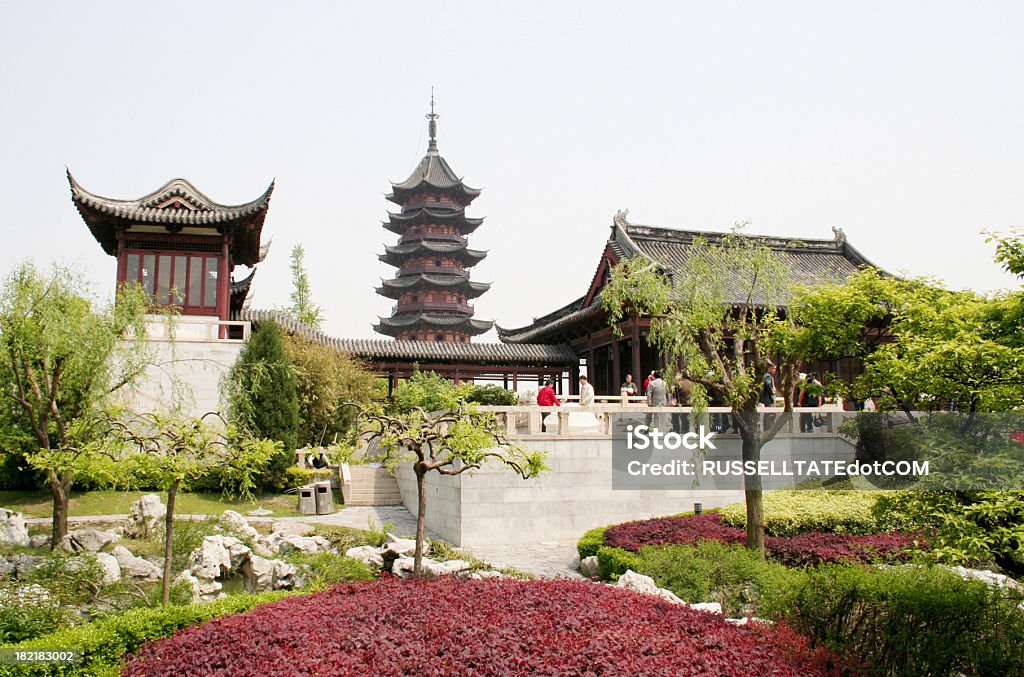 La pagode vue - Photo de Antique libre de droits