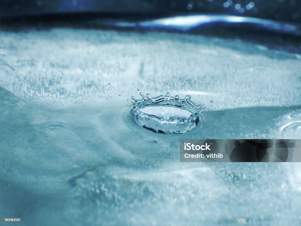 Splash dans l'eau fraîche - Photo de Abstrait libre de droits