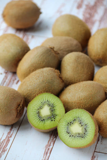 istock Fresh kiwi fruit made gelato 1821842546