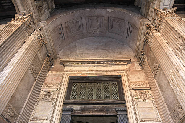 istock Pantheon door and columns 182184560