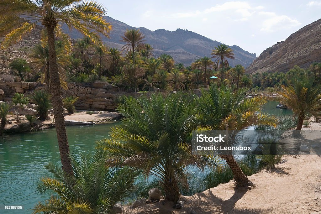 Wadi Bani Khalid, Omã - Foto de stock de Wadi Bani Khalid royalty-free