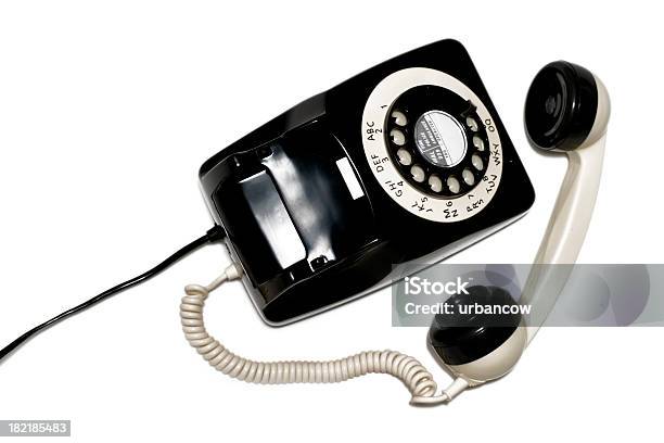 Telefon W Stylu Retro - zdjęcia stockowe i więcej obrazów Bez ludzi - Bez ludzi, Biały, Biznes