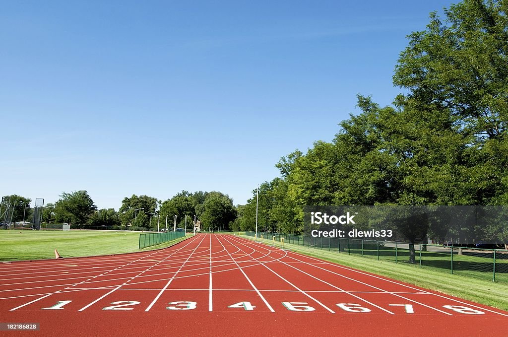 Pista de Corrida - Royalty-free Atletismo Foto de stock