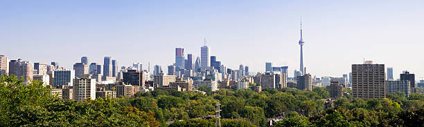 istock Toronto cityscape from the city 182186925