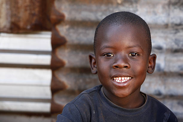 istock Rural African boy portrait 182186970
