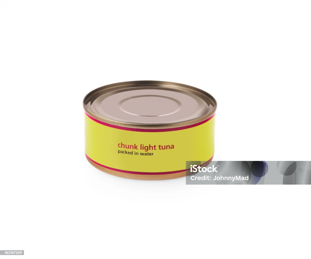 Canned Thunfisch - Lizenzfrei Blechdose Stock-Foto