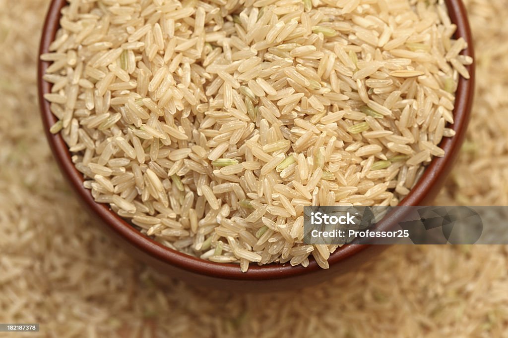 Arroz integral - Foto de stock de Alimento libre de derechos