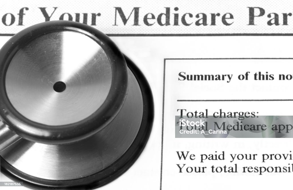 Ubezpieczenia Medicare - Zbiór zdjęć royalty-free (Badanie lekarskie)