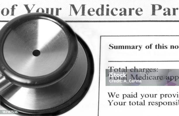 Ubezpieczenia Medicare - zdjęcia stockowe i więcej obrazów Badanie lekarskie - Badanie lekarskie, Bez ludzi, Choroba